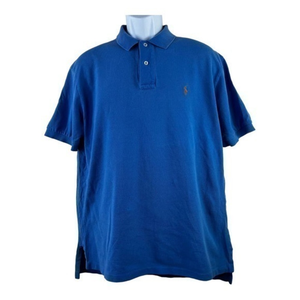 Polo Ralph Lauren Men T-shirt Blue Pullover Size L